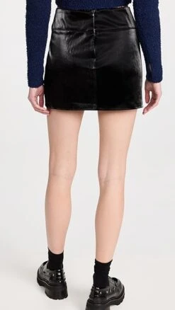 Enza Costa Satin Finish Leather Miniskirt 10 Enza Costa Satin Finish Leather Miniskirt -Agolde Store enzac410461cd2d 1667403430267 2 0. UX357 QL90