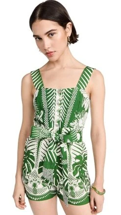 FARM Rio Macaw Elegance Off-White Romper -Agolde Store farmr306291f5ca 1674578358041 2 0. UX357 QL90