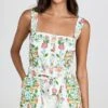 FARM Rio Tropical Romance Off White Romper -Agolde Store farmr306751fe39 1683639882262 2 0. UX357 QL90