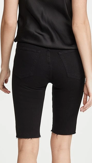 FRAME Le Vintage Bermuda Raw Edge Shorts 4 FRAME Le Vintage Bermuda Raw Edge Shorts - Image 2