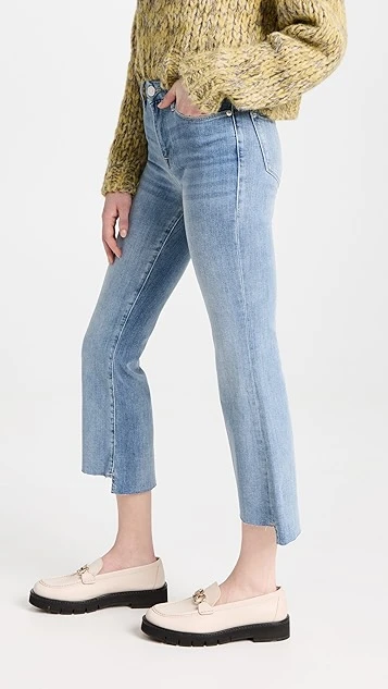 FRAME Le Crop Mini Boot Step Fray Jeans 5 FRAME Le Crop Mini Boot Step Fray Jeans - Image 3