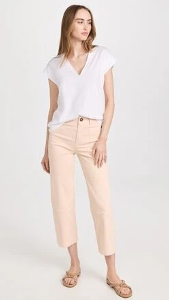 FRAME Oversized Pocket Utility Pants -Agolde Store frame322301d22a 1675174386496 2 0. UX357 QL90