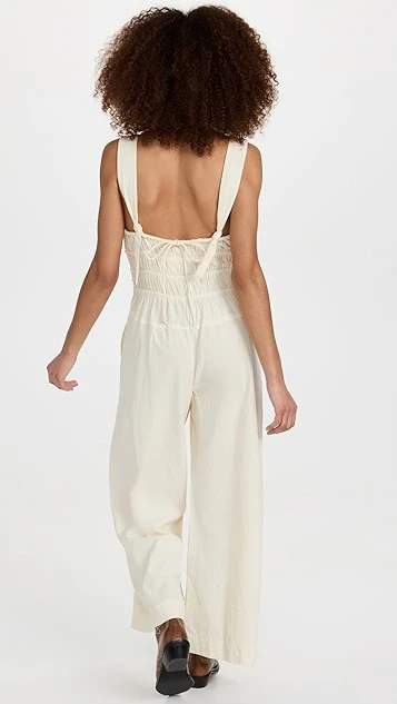 Free People After All Ruched Jumpsuit 4 Free People After All Ruched Jumpsuit - Image 2