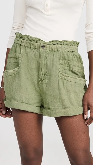 Free People Topanga Cuff Shorts 3 Free People Topanga Cuff Shorts