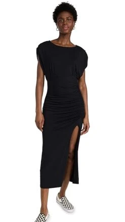 Free People Lakeside Solid Midi Dress -Agolde Store freep459351cd2d 1680556165741 2 0. UX357 QL90