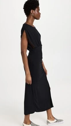 Free People Lakeside Solid Midi Dress -Agolde Store freep459351cd2d 1680556166493 2 0. UX357 QL90