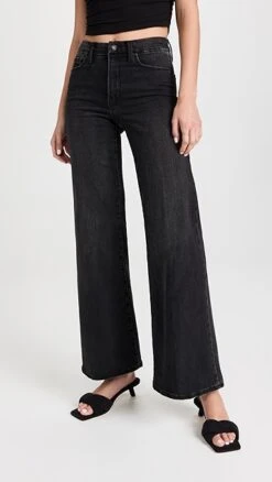 Good American Good Waist Palazzo Jeans