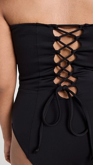 Good American Sculpt Strapless One Piece Swimsuit 6 Good American Sculpt Strapless One Piece Swimsuit - Image 4