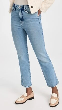 Good American Good Curve Straight Jeans