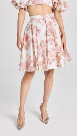 Giambattista Valli Dahlia Skirt