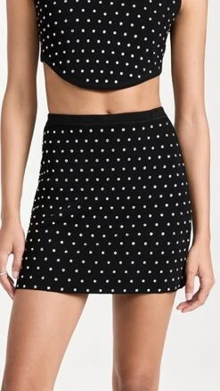 Giuseppe Di Morabito Crystal Knit Skirt -Agolde Store gmora300881cd2d 1677181575312 2 0. UX357 QL90