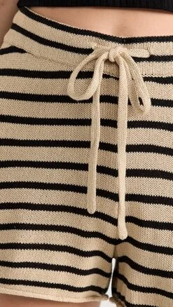 MONROW Linen Sweater Shorts -Agolde Store hrlow414551ffcf 1683138825025 2 0. UX357 QL90