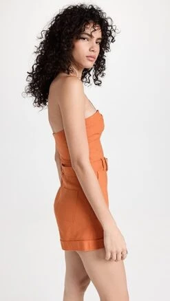 SIMKHAI Belted Halter Romper 11 SIMKHAI Belted Halter Romper -Agolde Store jondb311111c1fd 1675096360397 2 0. UX357 QL90