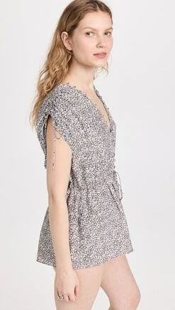 Joslin Mary Lin Silk Cotton Romper -Agolde Store josli3002313026 1673446631202 2 0. UX357 QL90