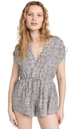 Joslin Mary Lin Silk Cotton Romper -Agolde Store josli3002313026 1673446631462 2 0. UX357 QL90