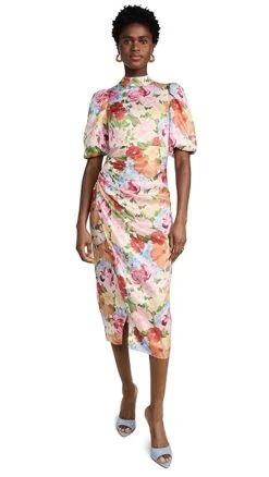 KITRI Annabelle Painted Floral Dress 15 KITRI Annabelle Painted Floral Dress -Agolde Store kitri3008865759 1680038934956 2 0. UX357 QL90