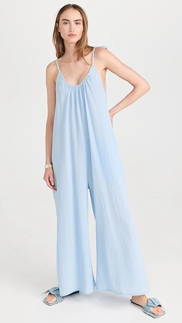 Suzie Kondi Besa Tie Shoulder Jumpsuit 3 Suzie Kondi Besa Tie Shoulder Jumpsuit