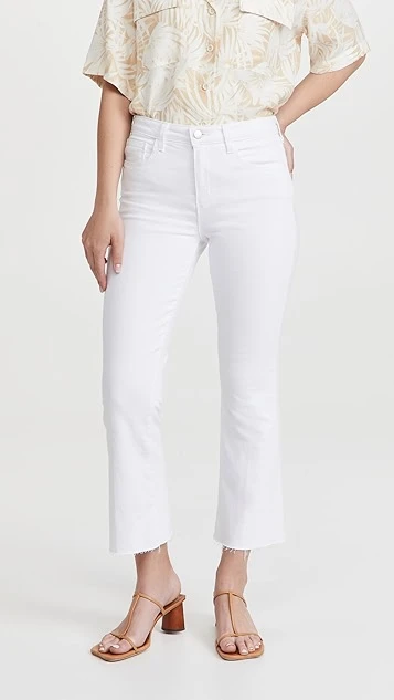 L'AGENCE Kendra Crop Flare Jeans 3 L'AGENCE Kendra Crop Flare Jeans