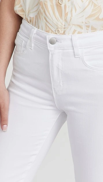 L'AGENCE Kendra Crop Flare Jeans 7 L'AGENCE Kendra Crop Flare Jeans - Image 5