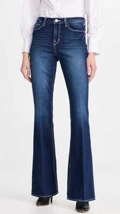 L'AGENCE Bell High Rise Flare Jeans