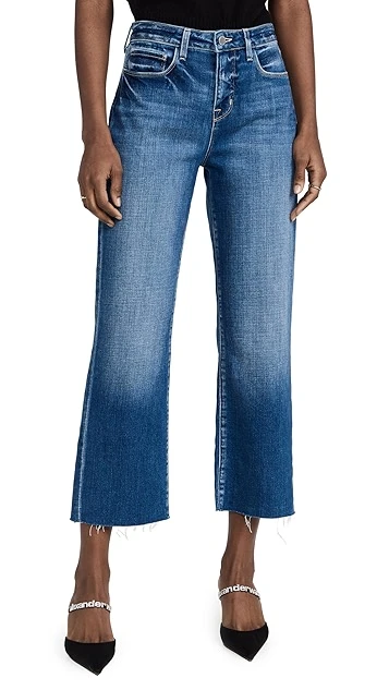 L'AGENCE Wanda Crop Wide Leg Jeans 8 L'AGENCE Wanda Crop Wide Leg Jeans - Image 6
