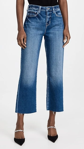 L'AGENCE Wanda Crop Wide Leg Jeans 9 L'AGENCE Wanda Crop Wide Leg Jeans - Image 7