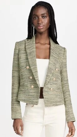 L'AGENCE Brooke Crop Blazer -Agolde Store lgenc3166818930 1674152650879 2 0. UX357 QL90