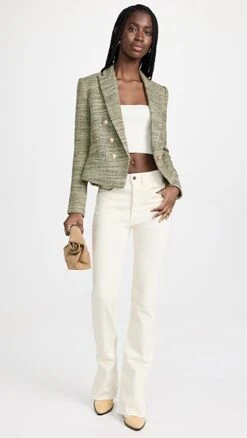 L'AGENCE Brooke Crop Blazer -Agolde Store lgenc3166818930 1674152651601 2 0. UX357 QL90