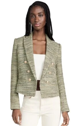 L'AGENCE Brooke Crop Blazer -Agolde Store lgenc3166818930 1674152652037 2 0. UX357 QL90