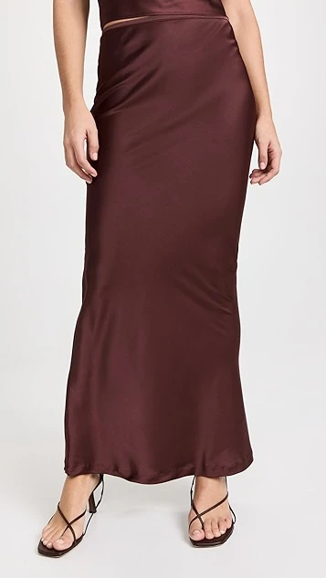 Lioness Hudson Satin Maxi Skirt 8 Lioness Hudson Satin Maxi Skirt - Image 6