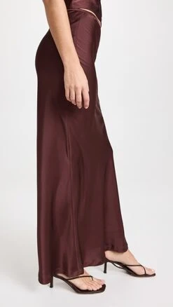 Lioness Hudson Satin Maxi Skirt 11 Lioness Hudson Satin Maxi Skirt -Agolde Store lione3020412530 1667491250217 2 0. UX357 QL90