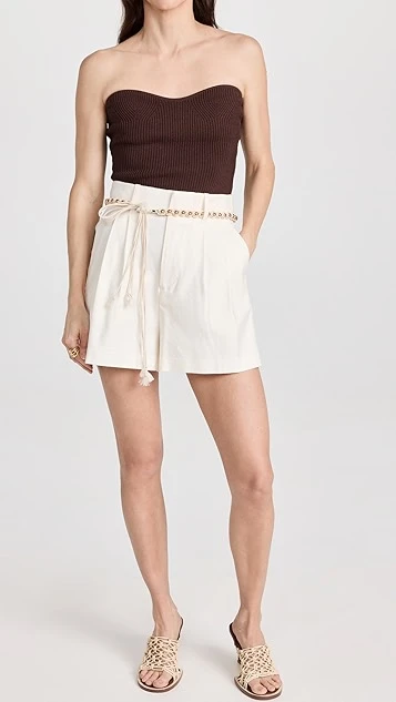 Scotch & Soda High Rise Linen Summer Shorts 6 Scotch & Soda High Rise Linen Summer Shorts - Image 4