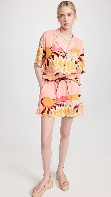 Scotch & Soda Mid Rise Printed Shorts 6 Scotch & Soda Mid Rise Printed Shorts - Image 4