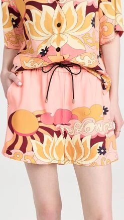 Scotch & Soda Mid Rise Printed Shorts