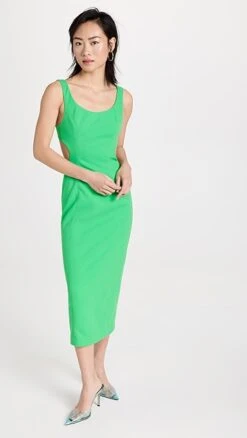 MISHA Coretta Bonded Midi Dress -Agolde Store misha3014849318 1675456745387 2 0. UX357 QL90