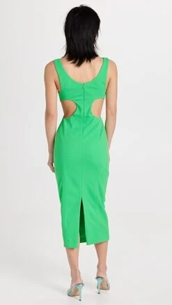 MISHA Coretta Bonded Midi Dress -Agolde Store misha3014849318 1675456745758 2 0. UX357 QL90