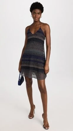Missoni Metallic Mini Dress