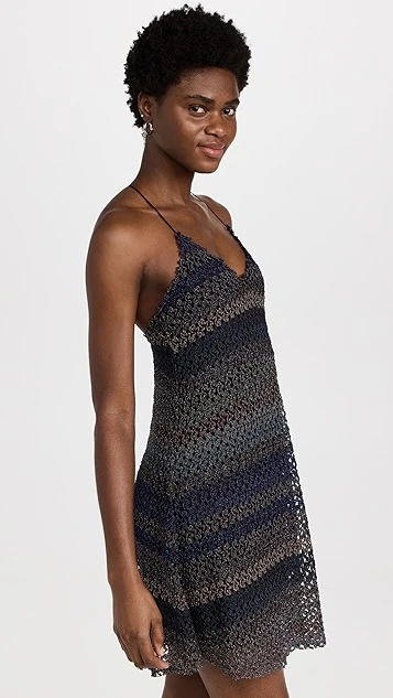 Missoni Metallic Mini Dress 5 Missoni Metallic Mini Dress - Image 3