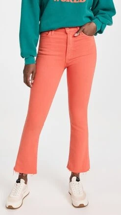 MOTHER The Hustler Ankle Fray Jeans