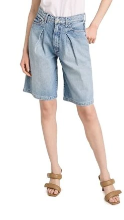 MOTHER The Pleated Undercover Shorts 14 MOTHER The Pleated Undercover Shorts -Agolde Store mothr217291f44b 1675697913999 2 0. UX357 QL90