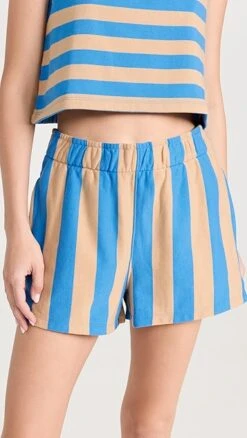 MWL By Madewell Martini Striped Shorts -Agolde Store mwlbm3013020a7f 1683226535532 2 0. UX357 QL90