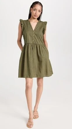 Nation LTD Tegan Ruffled Mini Dress -Agolde Store natio105181f3ab 1680887299597 2 0. UX357 QL90