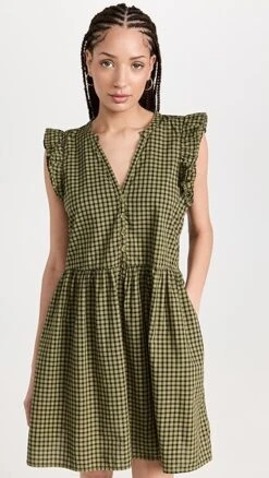 Nation LTD Tegan Ruffled Mini Dress