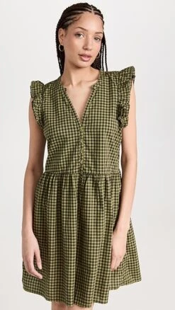 Nation LTD Tegan Ruffled Mini Dress -Agolde Store natio105181f3ab 1680887299761 2 0. UX357 QL90