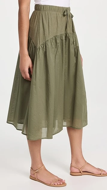 Nation LTD Helena Combo Midi Skirt 5 Nation LTD Helena Combo Midi Skirt - Image 3