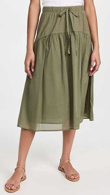Nation LTD Helena Combo Midi Skirt 3 Nation LTD Helena Combo Midi Skirt