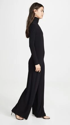 Norma Kamali Long Sleeve Turtleneck Jumpsuit 10 Norma Kamali Long Sleeve Turtleneck Jumpsuit -Agolde Store nkama308011071c q3 2 0. UX357 QL90