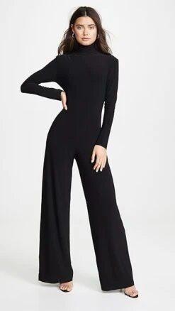 Norma Kamali Long Sleeve Turtleneck Jumpsuit 11 Norma Kamali Long Sleeve Turtleneck Jumpsuit -Agolde Store nkama308011071c q4 2 0. UX357 QL90