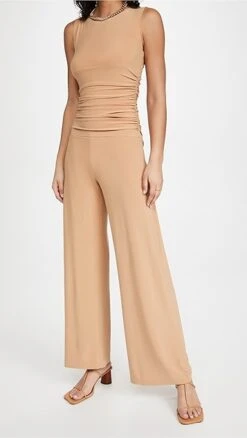 Norma Kamali Kamali Kulture Shirred Waist Jumpsuit -Agolde Store nkama3094411231 q4 2 0. UX357 QL90