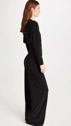 Norma Kamali Dolman Wrap Jumpsuit -Agolde Store nkama310631cd2d 1668871941559 2 0. UX357 QL90